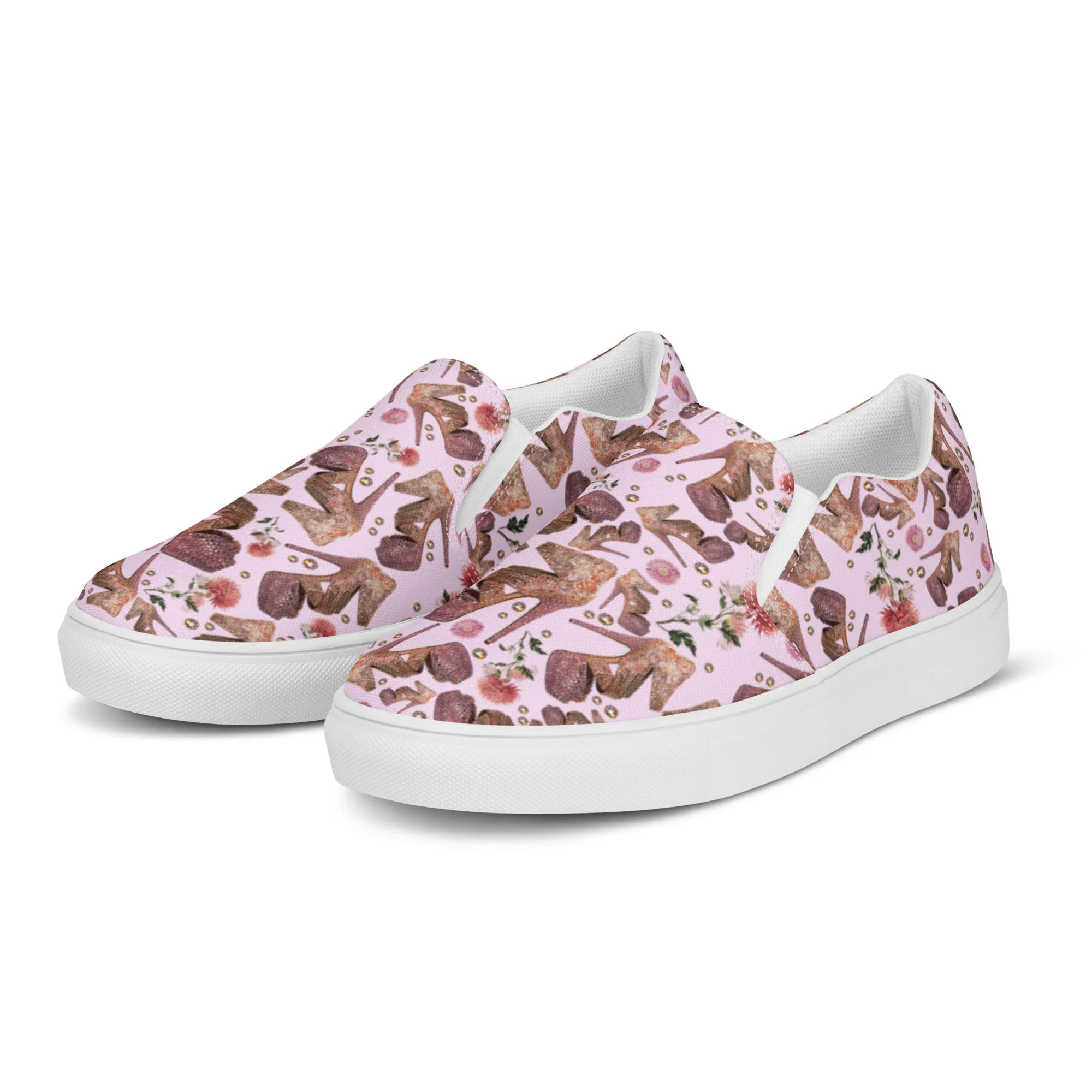Women’s slip-on canvas shoes 'Vacanze Romane'