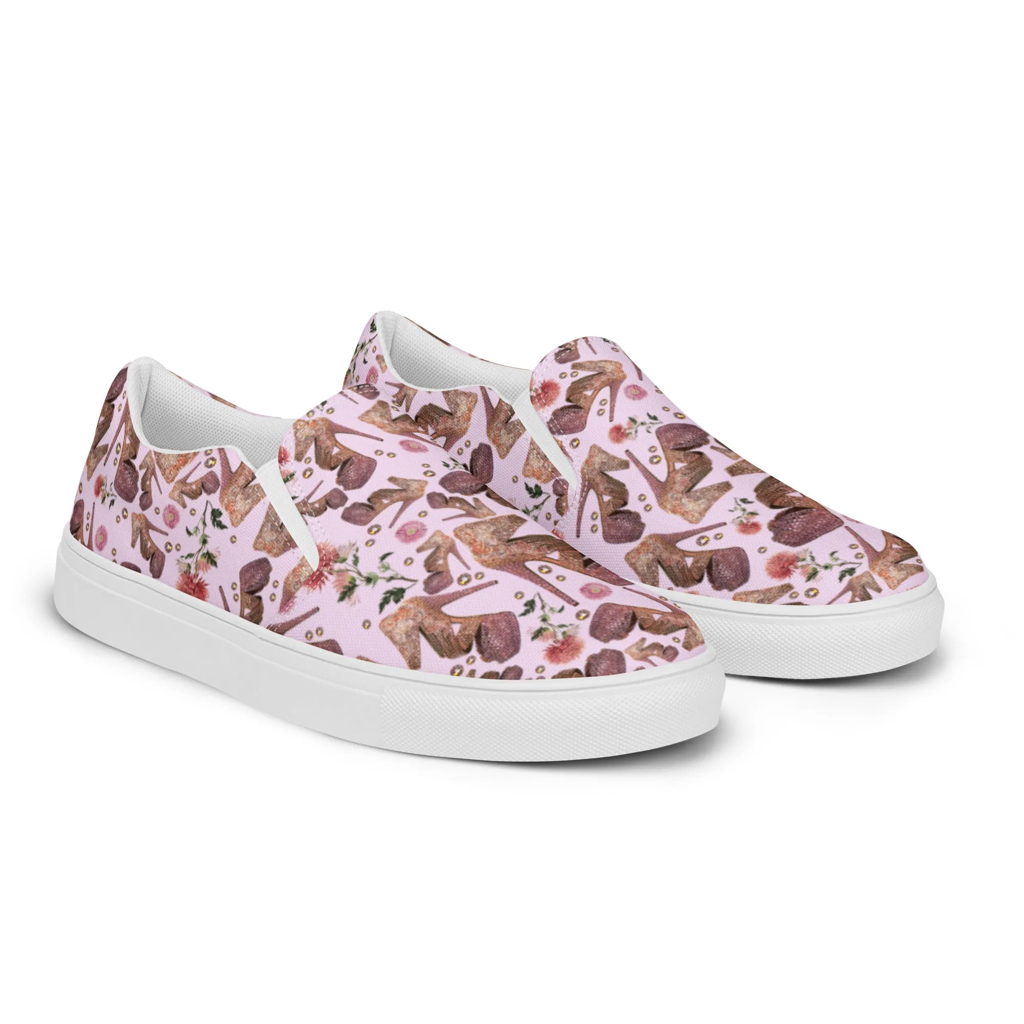 Women’s slip-on canvas shoes 'Vacanze Romane'