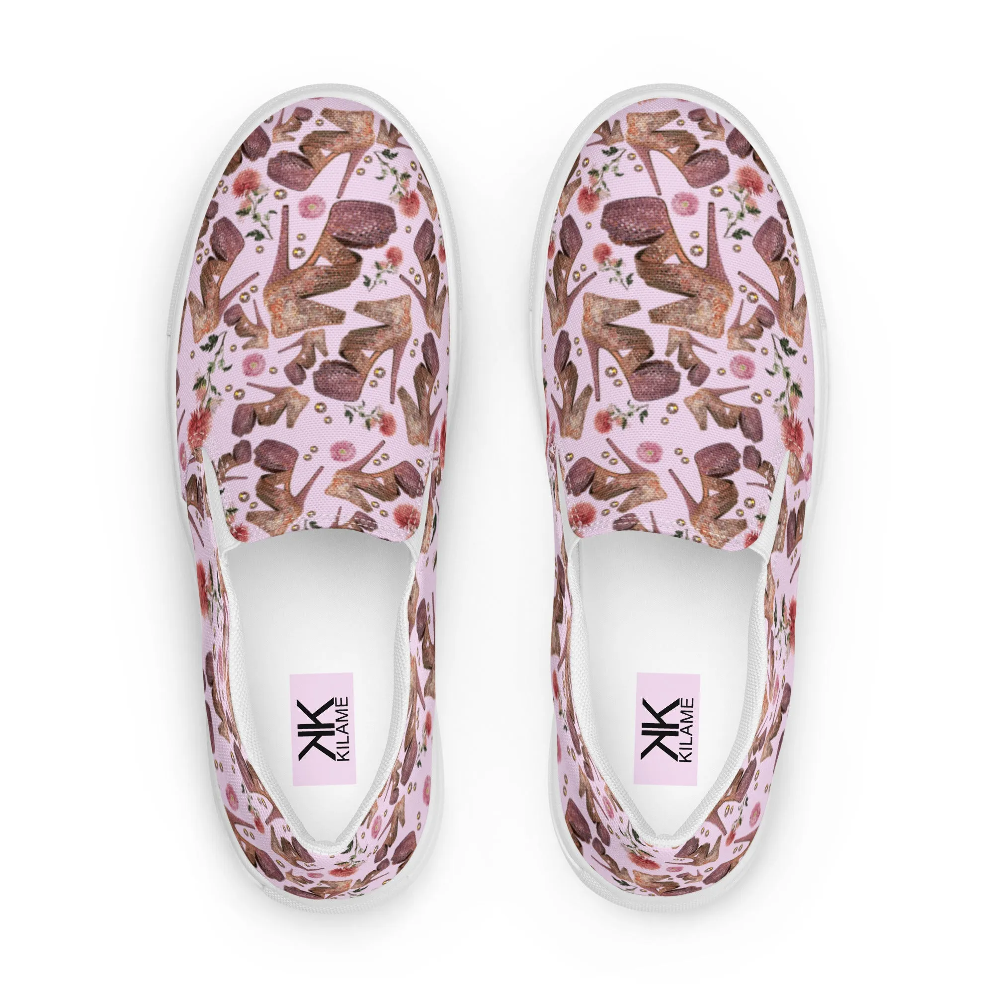 Women’s slip-on canvas shoes 'Vacanze Romane'