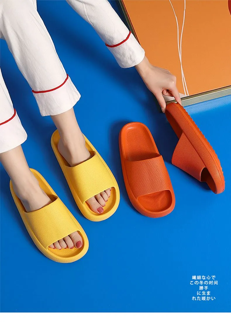 Xiaomi Thick Platform Shoes Cloud Slippers Summer Flip Flops Soft Couples Sandals ( Unisex )