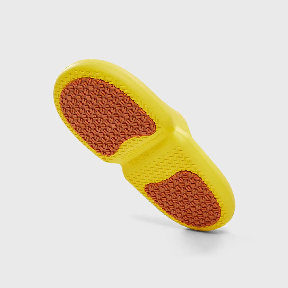 YouDiao Non-Slip Bathroom Slippers - Warm Yellow, Size 37-38